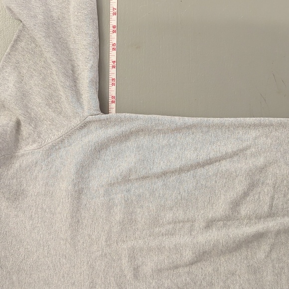 J Crew Men's Cotton Crewneck Sweater Gray size Large 100% Cotton - Picture 10 of 11